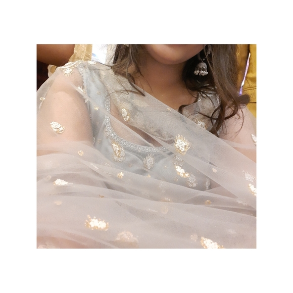 Grey lehnga - Picture 5 of 6